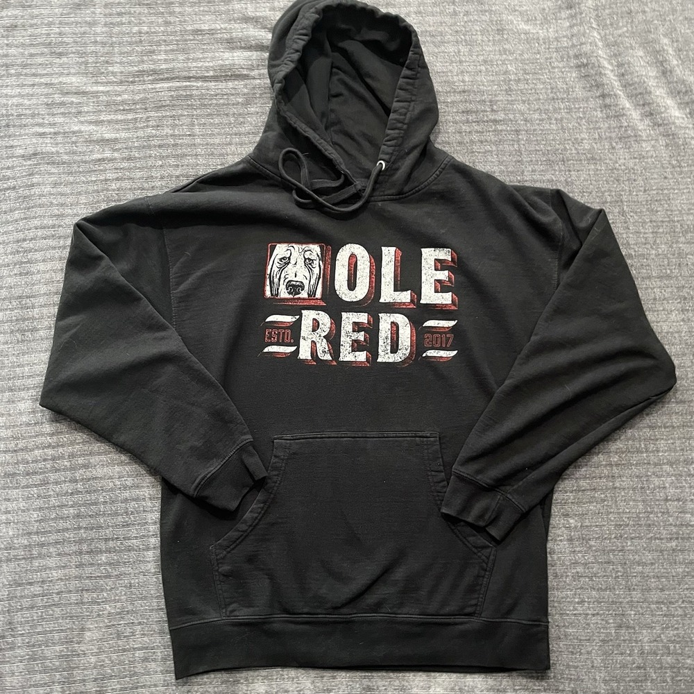 Blake Shelton Concert Merch Ole Red Unisex Logo Black Hoodie Med